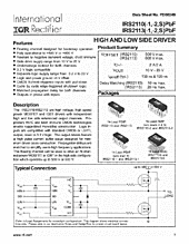 DataSheet IRS2110 pdf